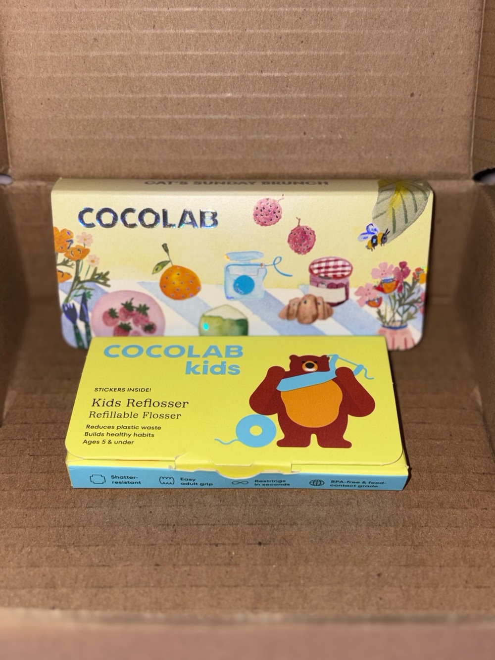 Kids Refillable Kids Flosser - Pack